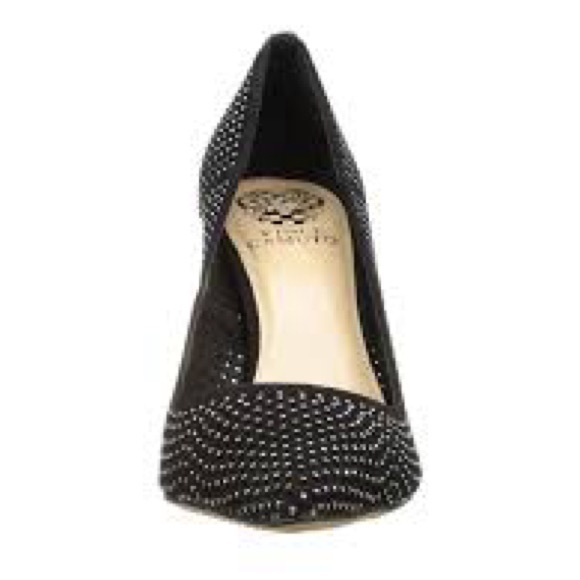 Vince Camuto Black Suede Sarritah Style Stilleto Heel - Picture 2 of 7